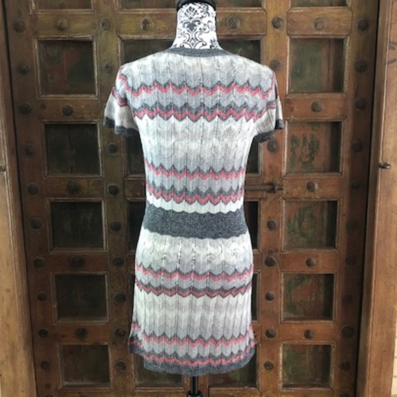 Shimmer Geometric Pattern Dress - Picture 2 of 3
